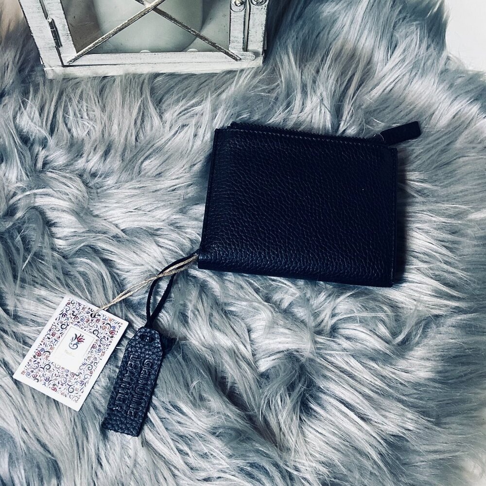 Artisan Handcrafted Pebbled Leather Women's Wallet